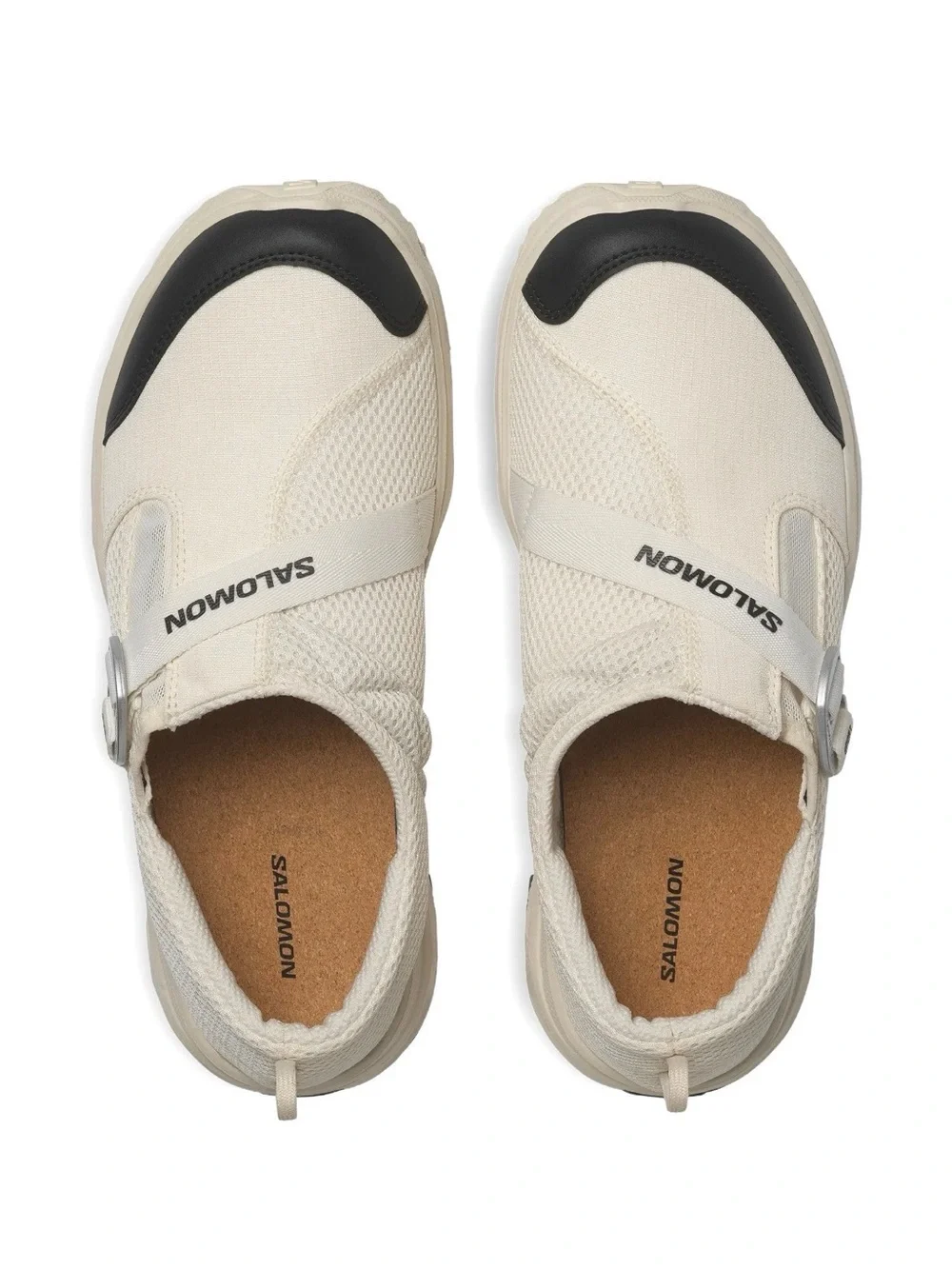 Salmon RX MOC 3.0 Nomad white strap buckle fastening pull tab mesh panel